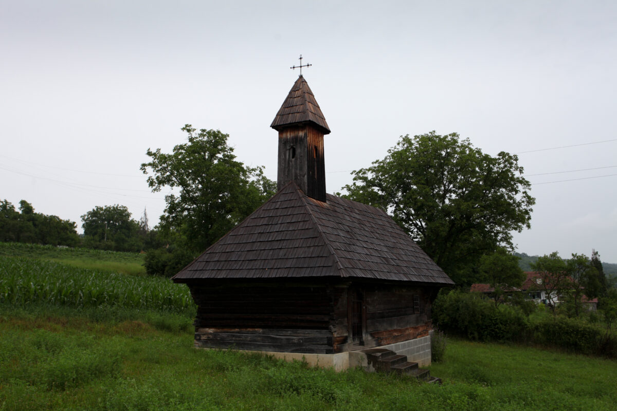 Orthodox wooden church